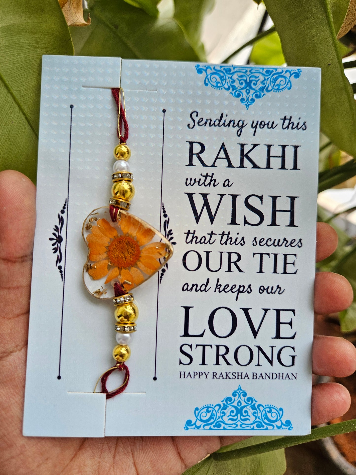 Blush Heart Rakhi