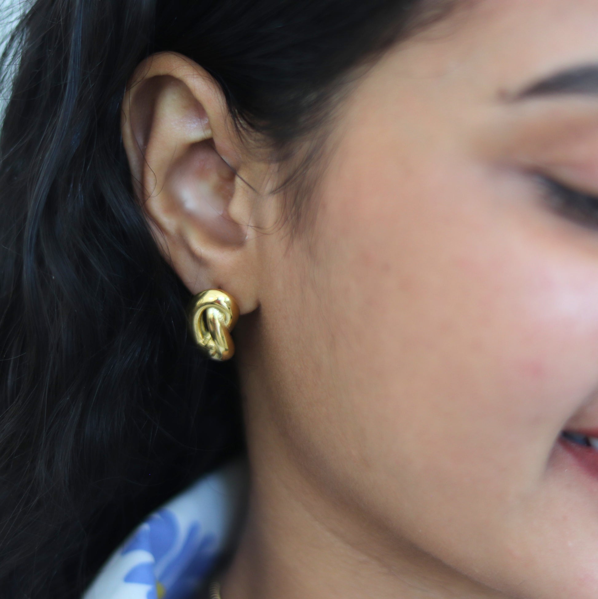 Aurora Knot Earrings | Fashion waterproof earrings for women