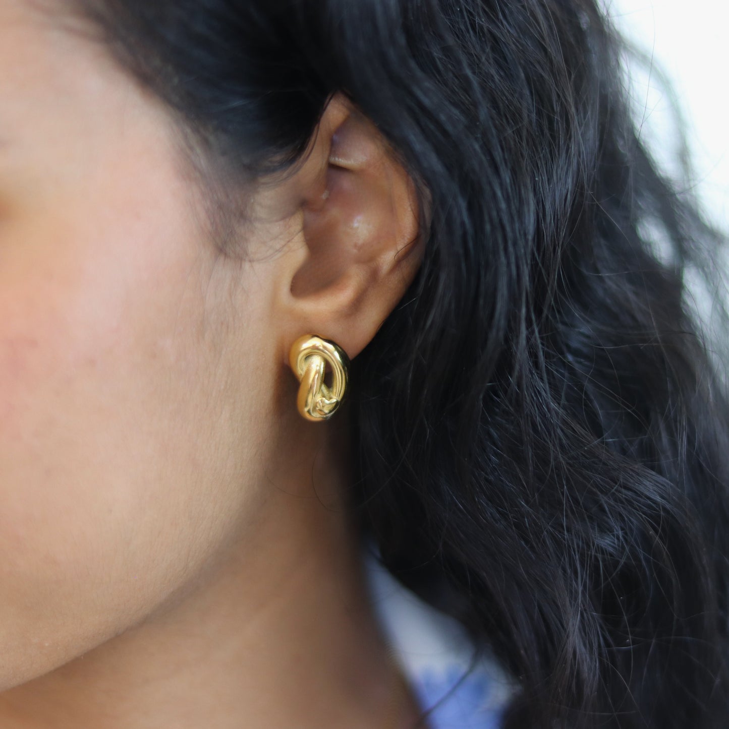 Aurora Knot Earrings | Fashion waterproof earrings for women