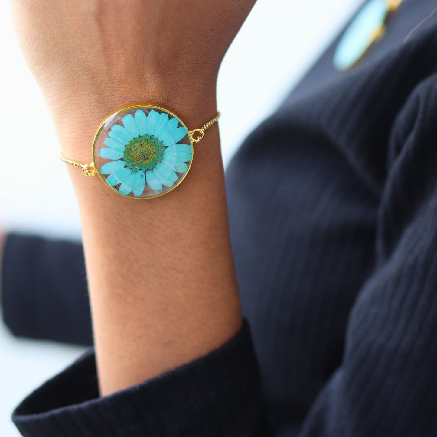 Daisy Bracelet Collection | Real Flower Jewellery