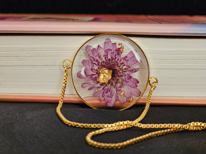 Chrysanthemum Bracelet | Real Flower Jewellery | Chrysanthemum Floral Bracelet | Elnorah Jewellery