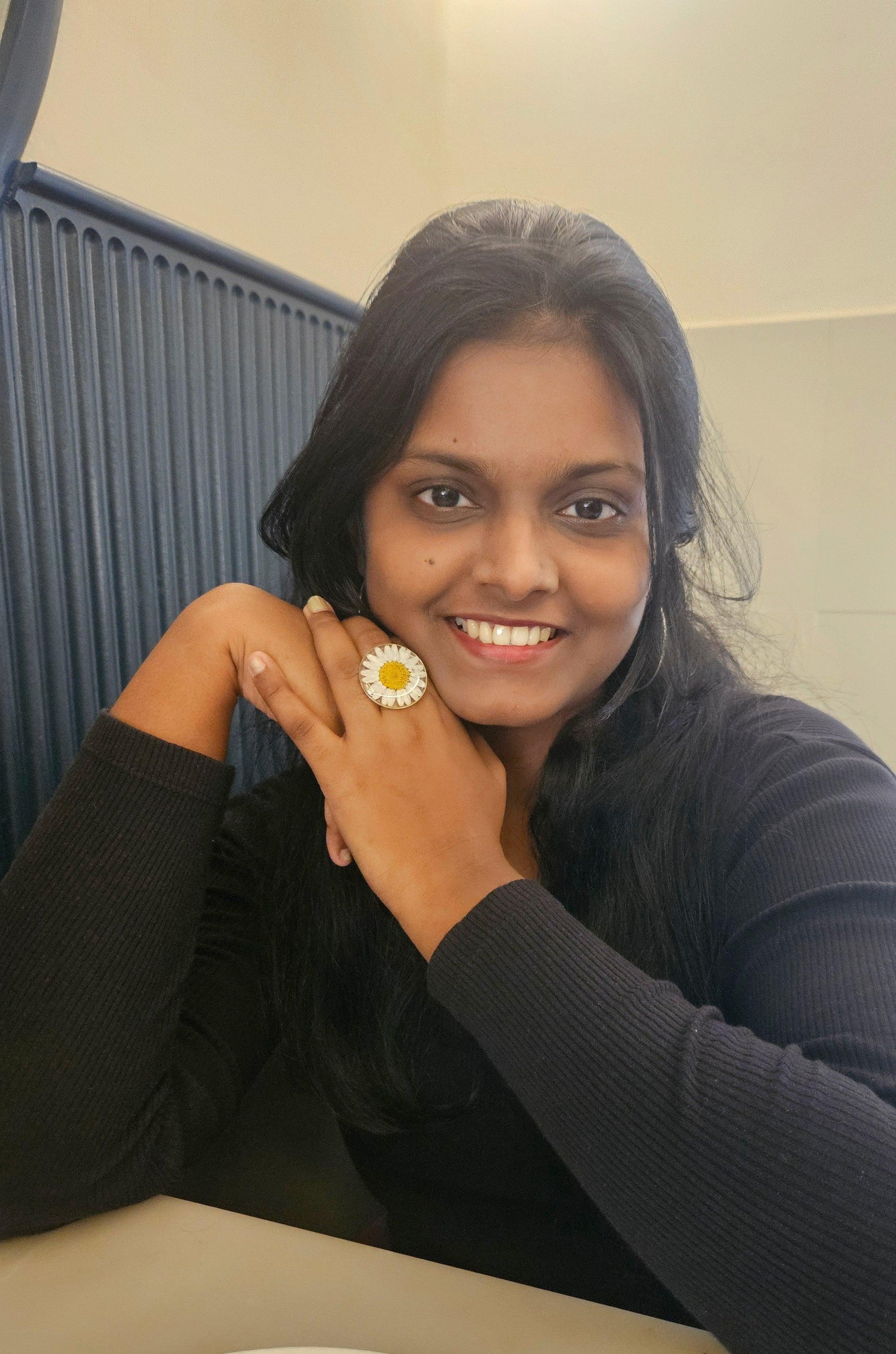 Daisy Ring | Gifts for Women | Ring | Real Flower Jewellery for Women | Elnorah