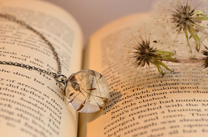 Dandelion Pendant | Real Flower Jewellery | Dandelion