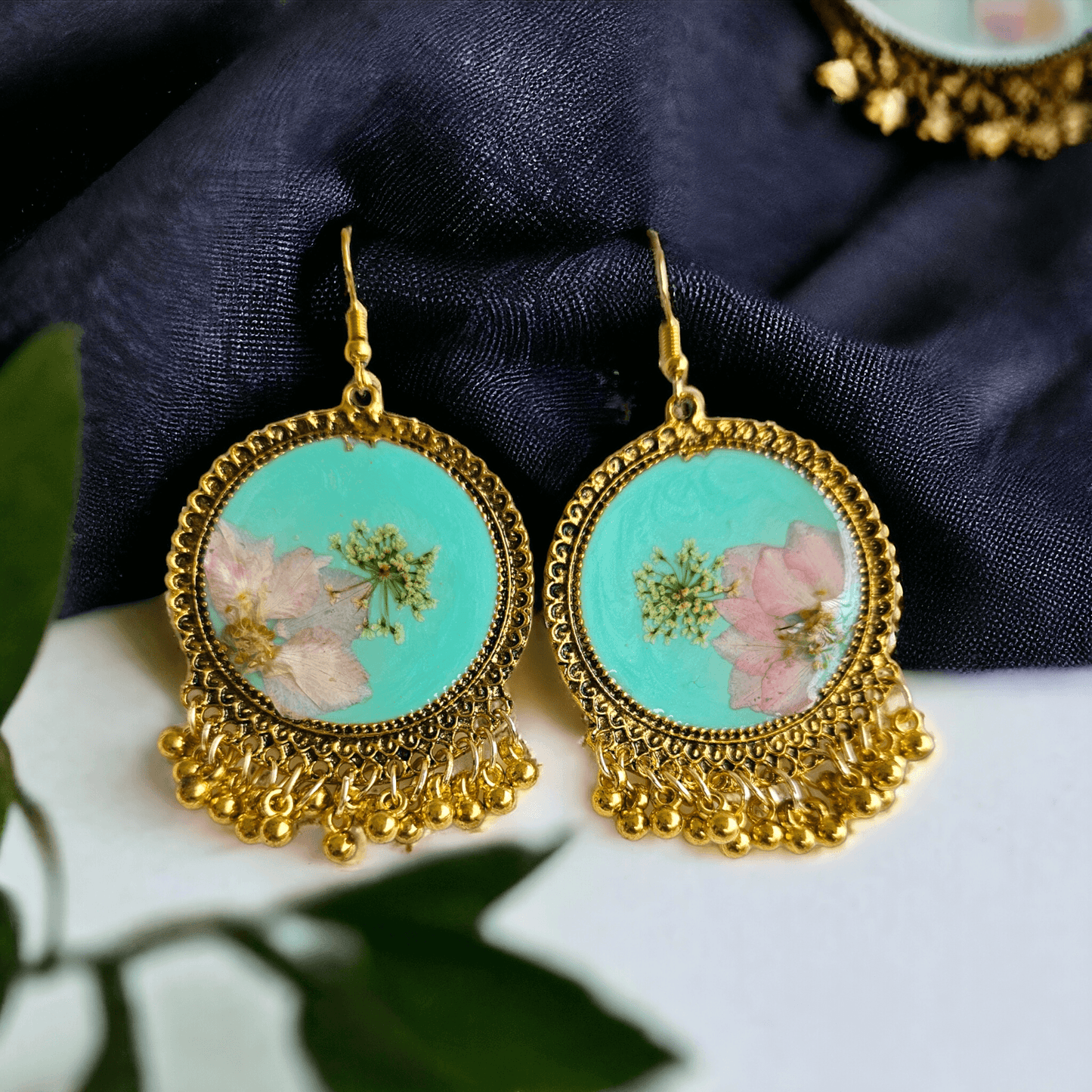Lily Pond Jhumka