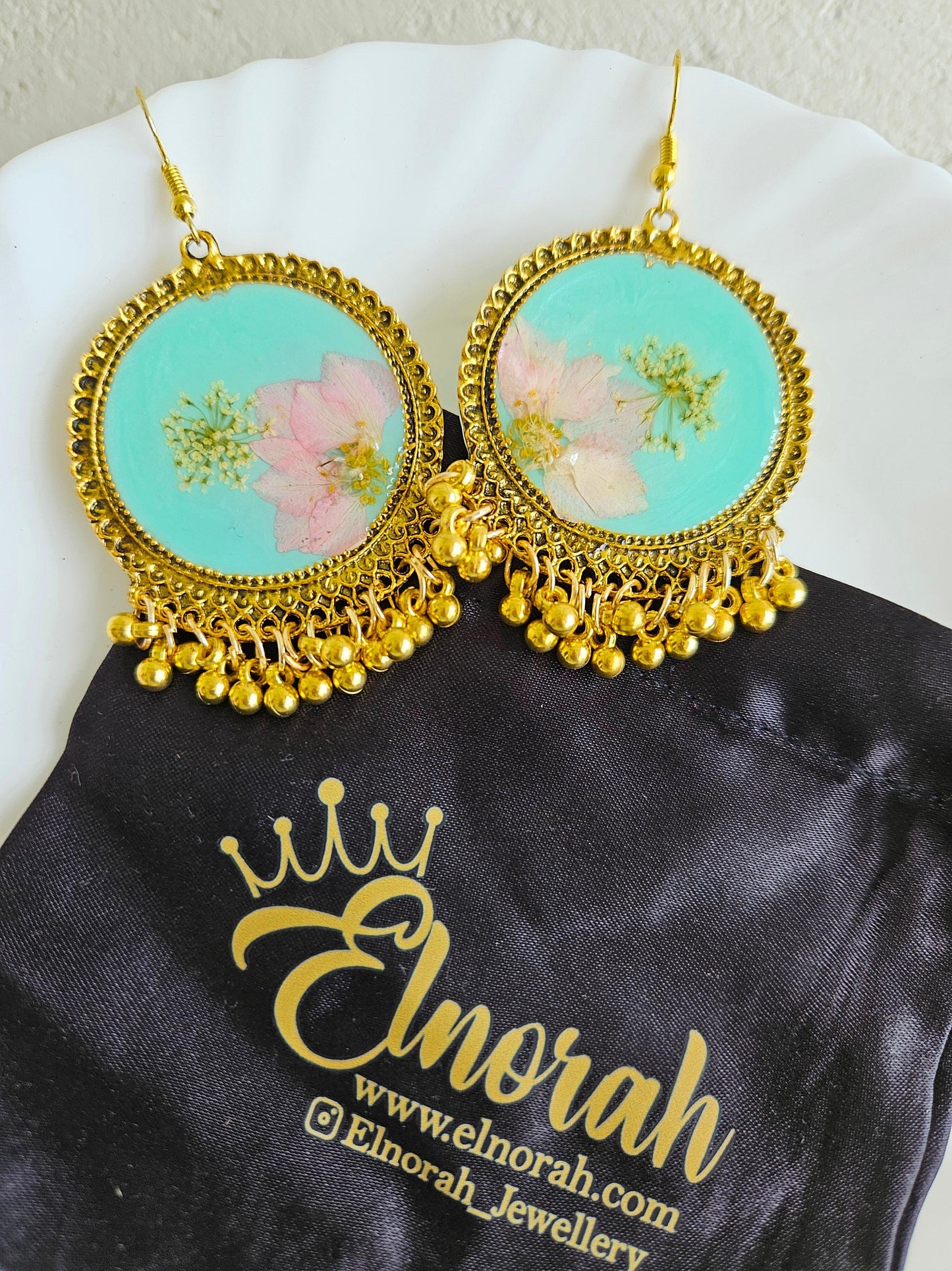 Lily Pond Jhumka