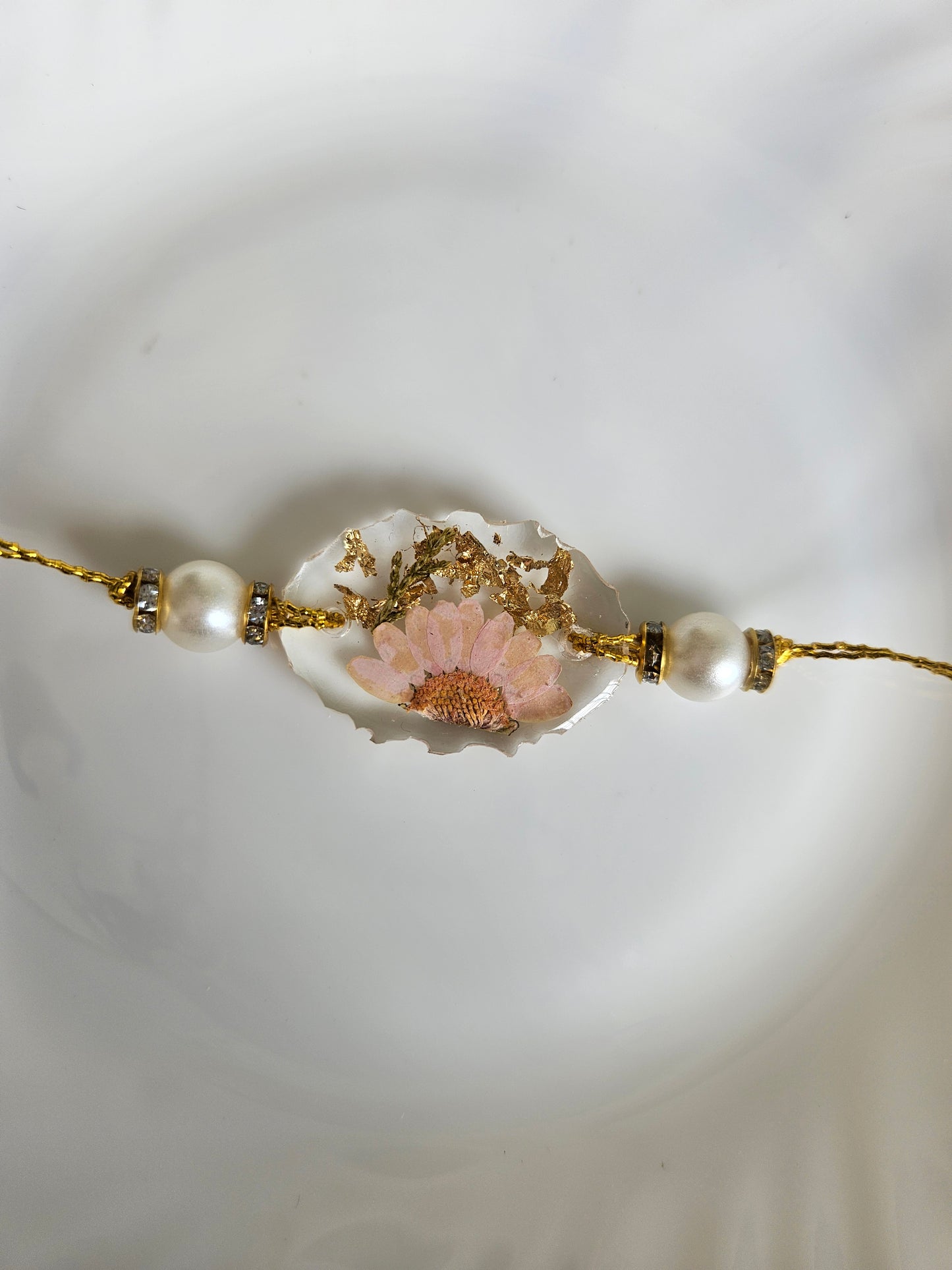 Pastel Pink Daisy Rakhi
