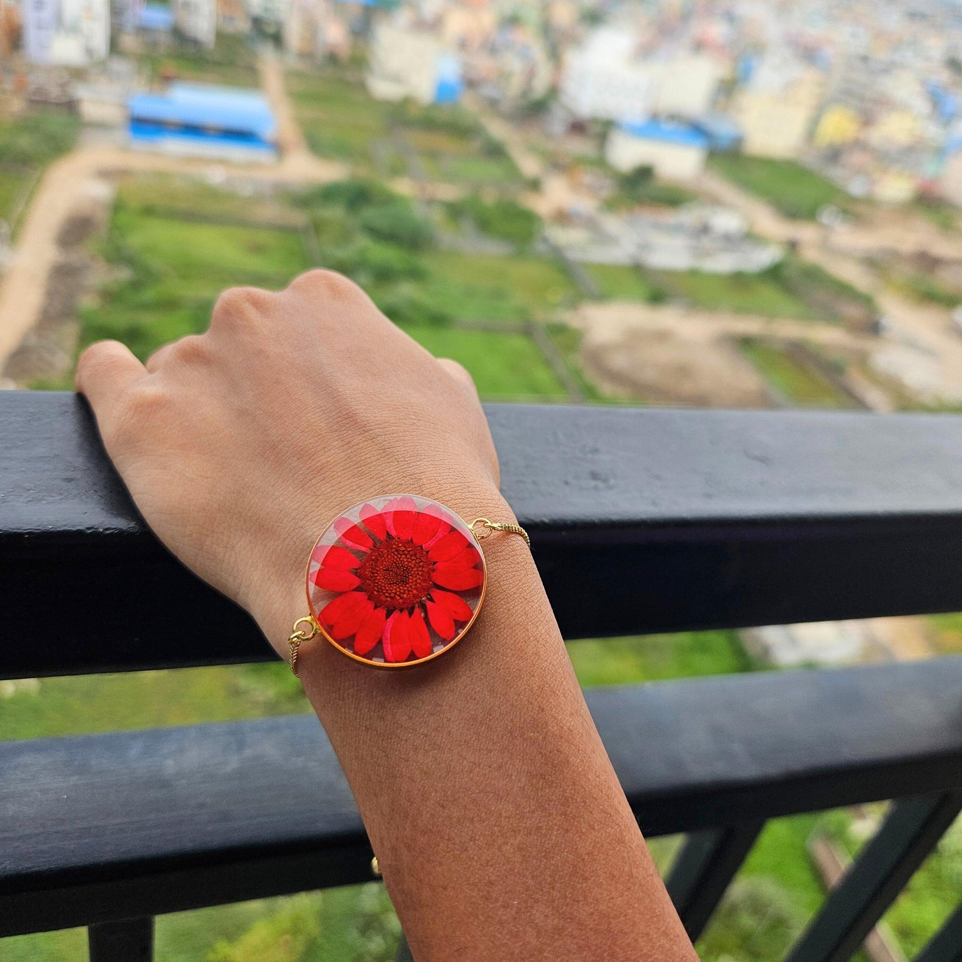 Daisy Bracelet Collection | Real Flower Jewellery