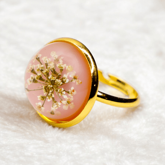 Rings for Women | Gift for women | Floral Ring | Real Flower Jewellery