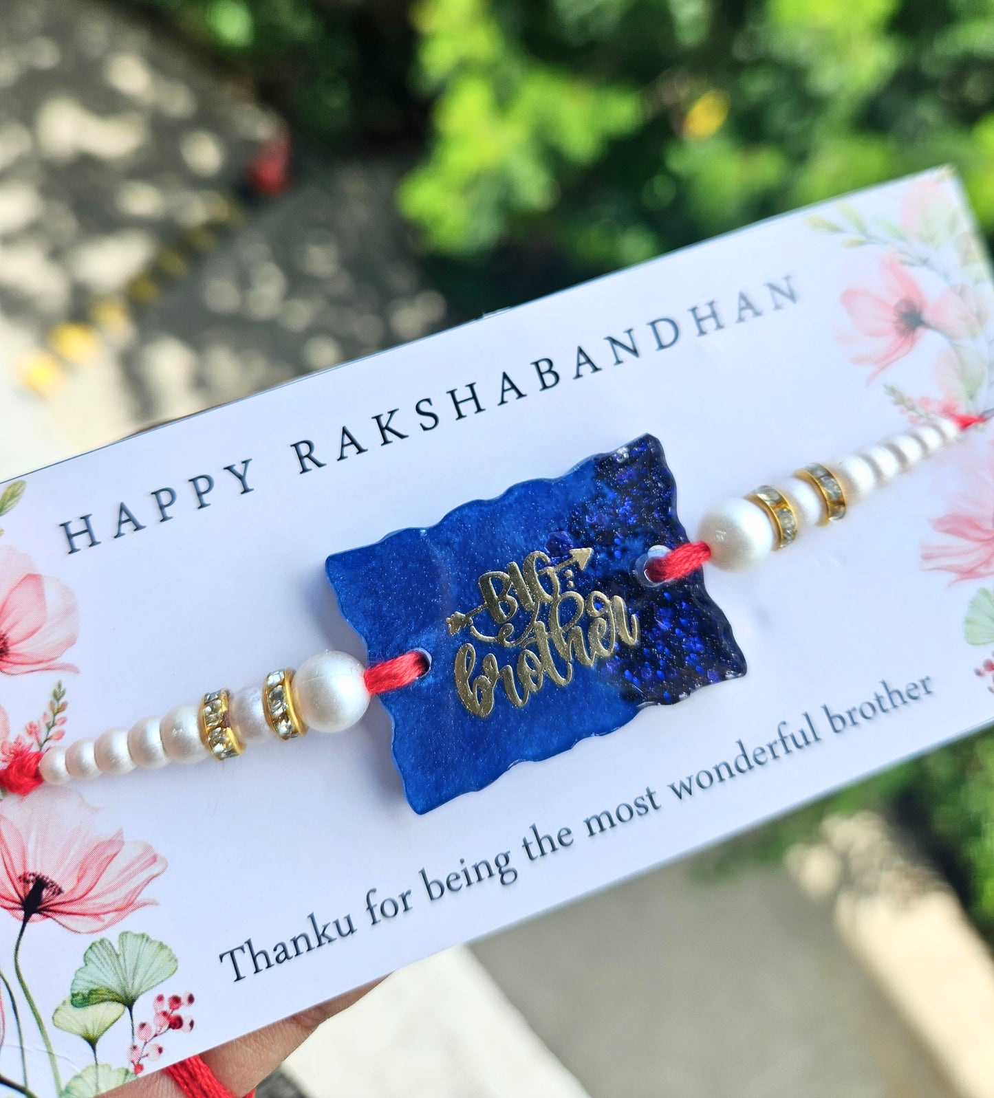 Midnight Blue Big Brother Rakhi