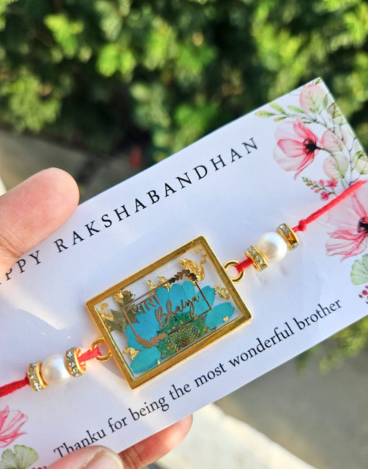 Pyara Bhaiya Blue Daisy Rakhi