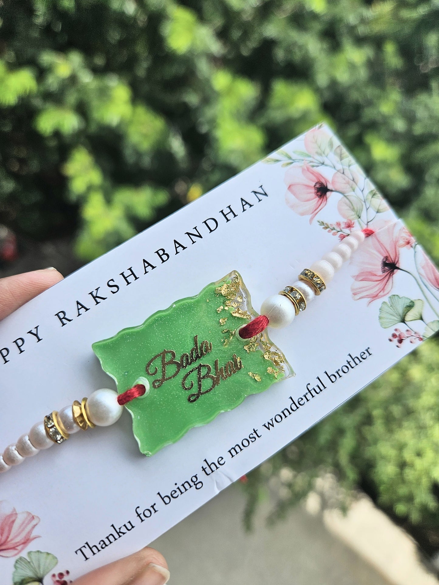 Serene Green Bada Bhai Rakhi