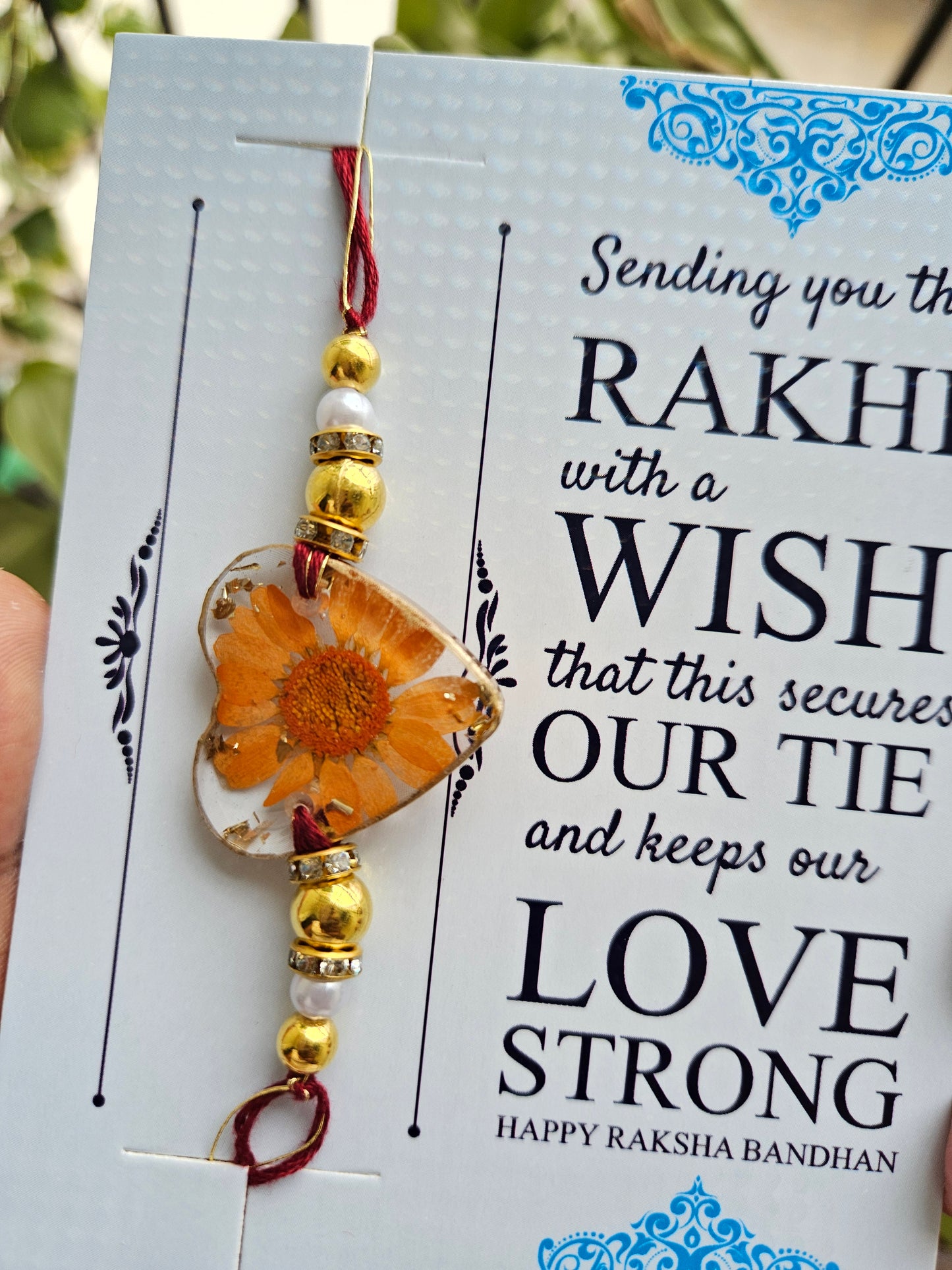 Blush Heart Rakhi