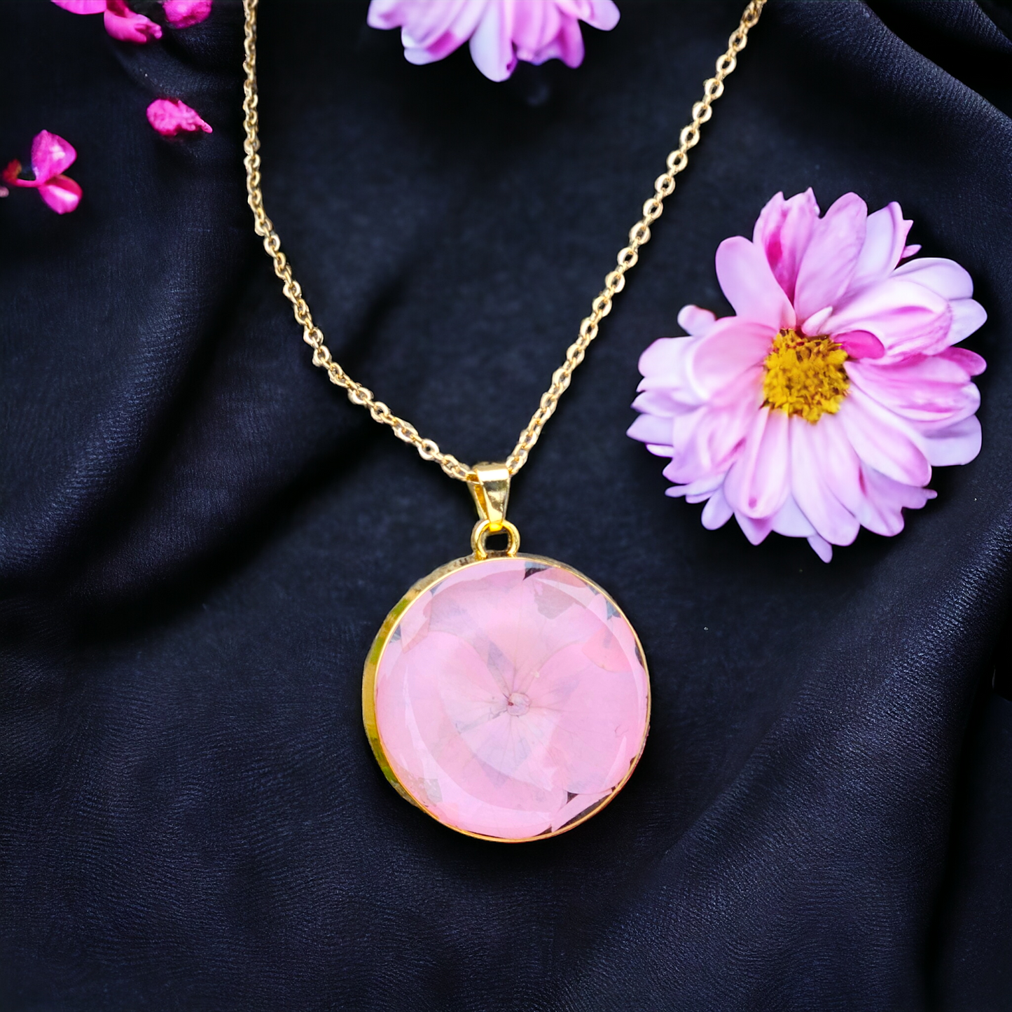 Blushing Blossom Necklace