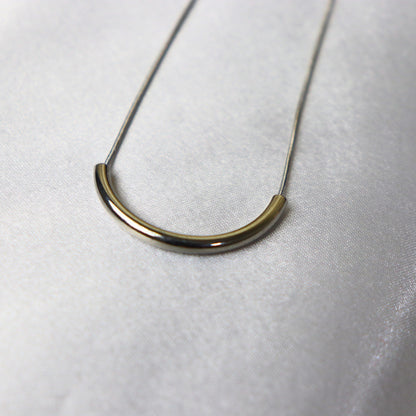 Eternal Curve Pendant | Waterproof stainless steel necklace for women