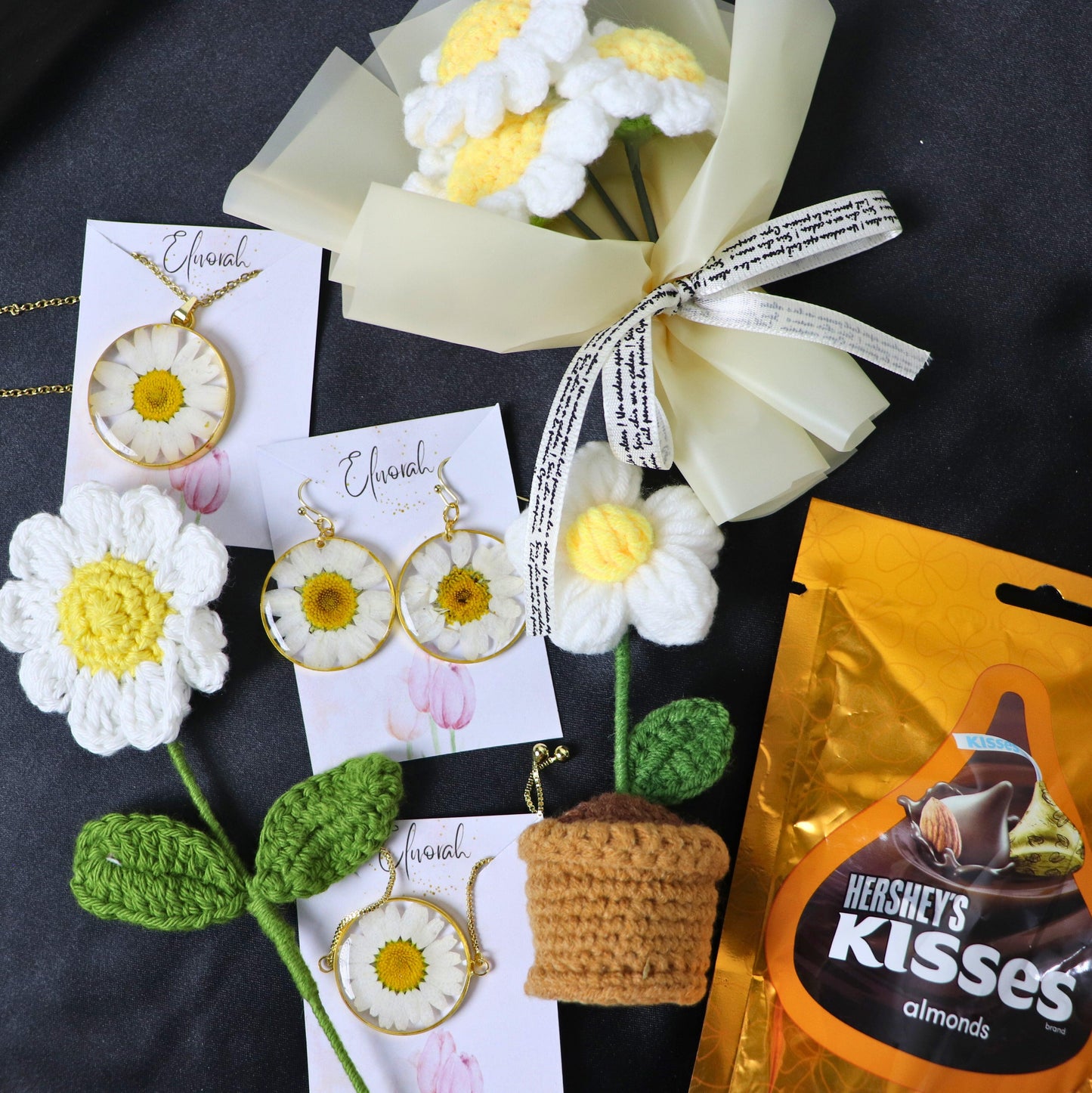 Eternal Daisy Bliss Gift Box | Valentines day | Valentines day gift hamper | White daisy set