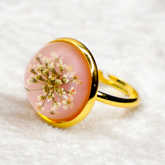 Rings for Women | Gift for women | Floral Ring | Real Flower Jewellery