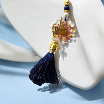 Royal Purple Rakhi Lumba Set