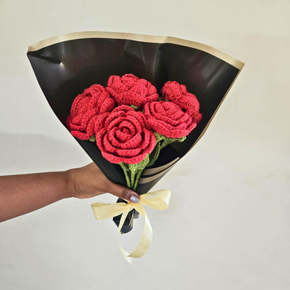 Scarlet Love Rose Bouquet | Valentines day gift | Gift for girlfriend | Forever rose bouquet